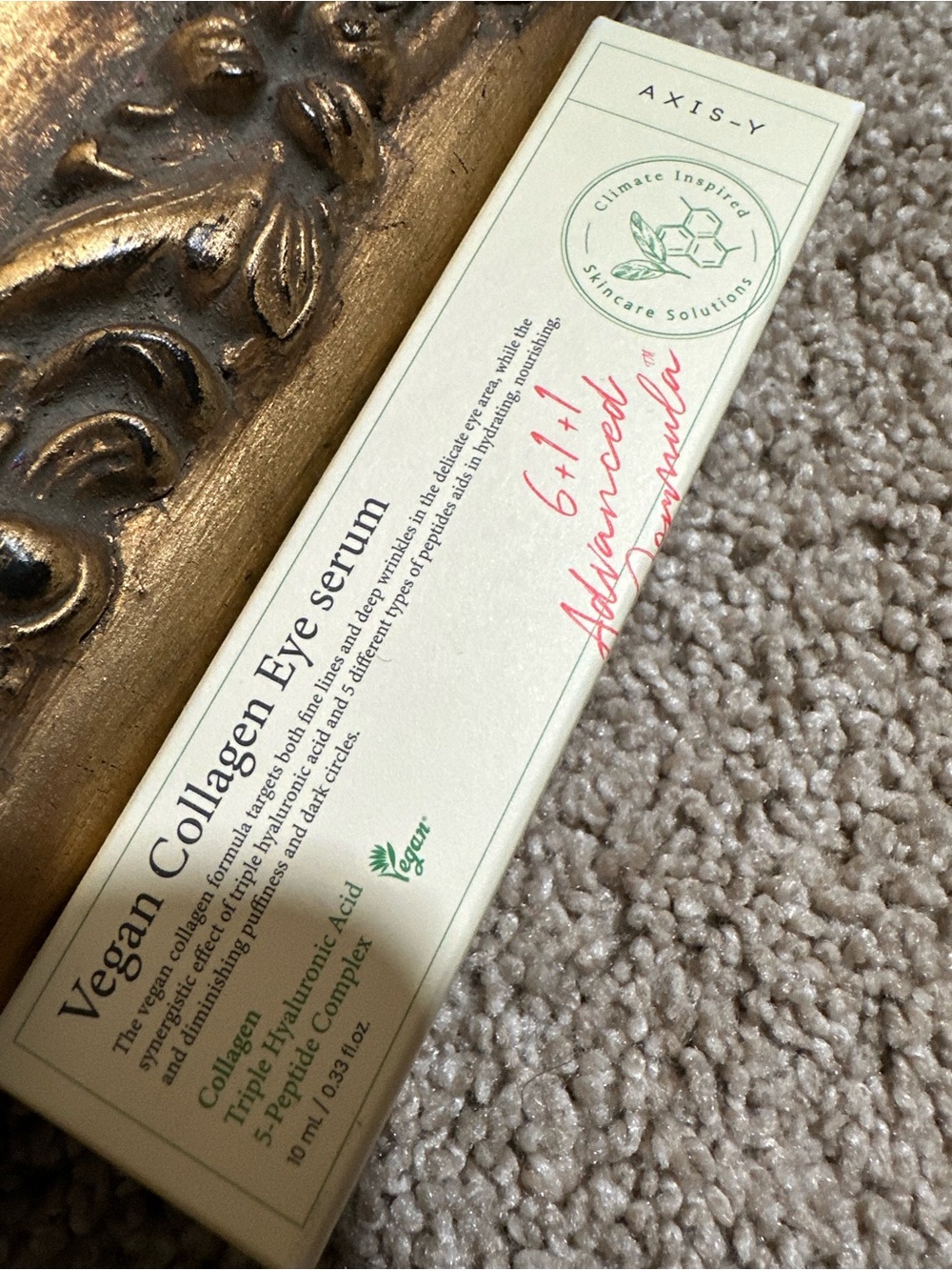 New In Box AXIS-Y Vegan Collagen Eye Serum 10ml Dark Circles Fine Lines $24